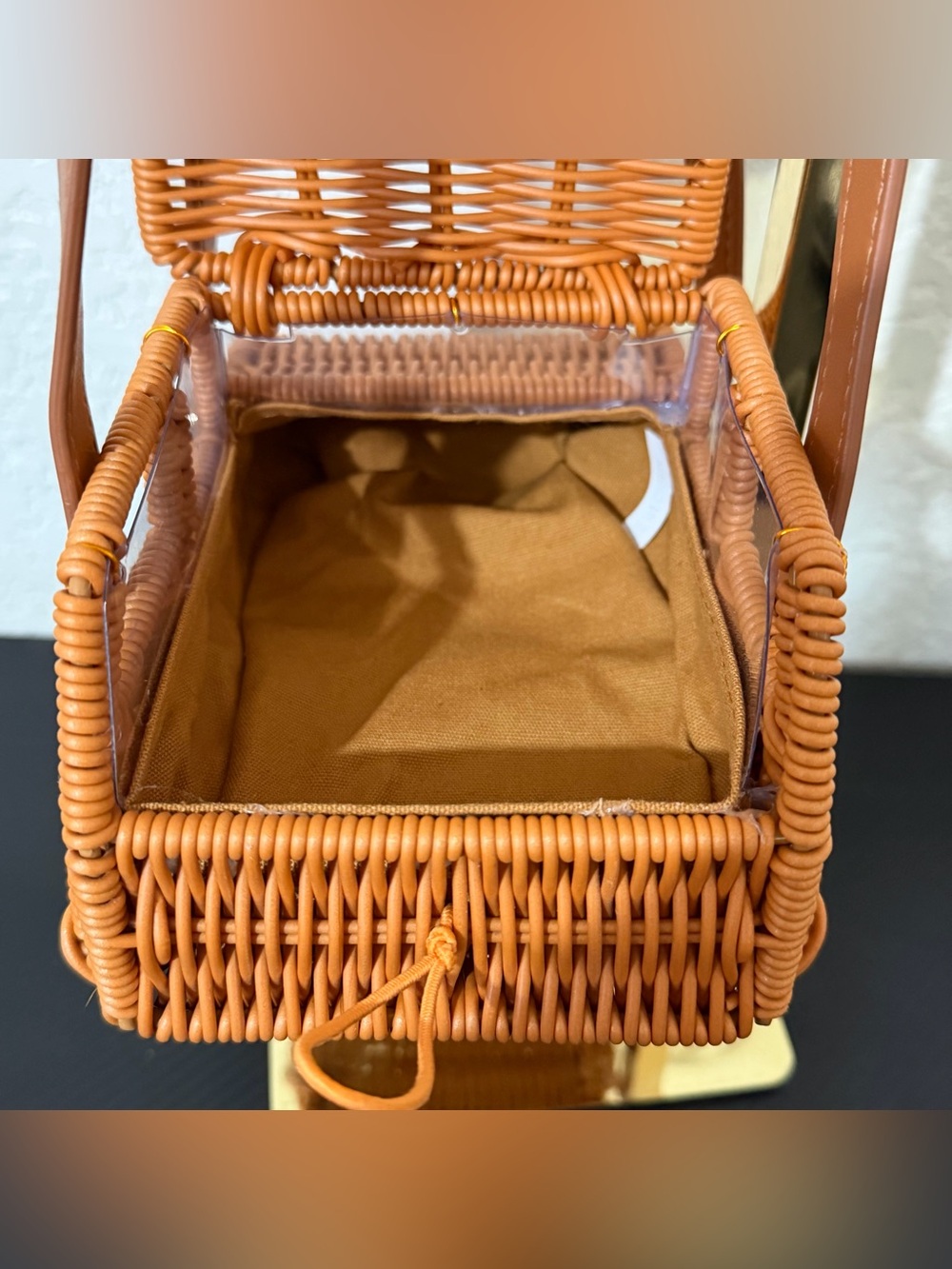 Tommy Bahama Wicker Jeep Truck Car Woven Handbag Novelty Viral Summer Purse Bag - Picture 5 of 6